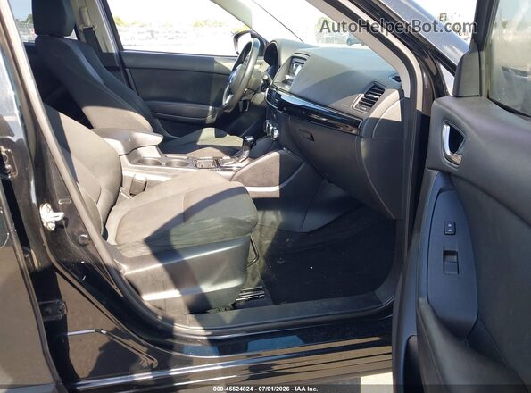 JM3KE2BY4G0667891 2016 MAZDA CX-5 Black Սալոնի դիմացի տեսք