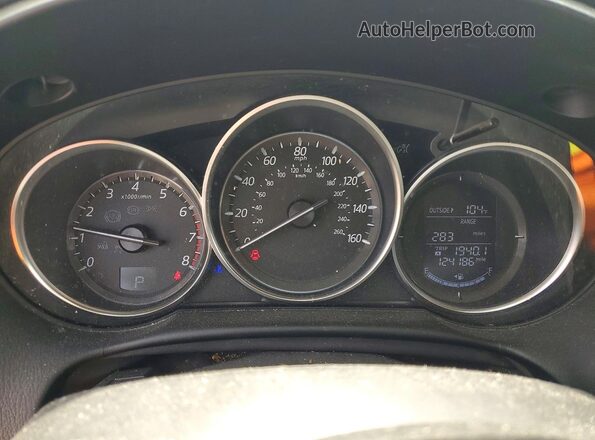 JM3KE2BY4G0722419 2016 MAZDA CX-5 Gray Вид щитка приладів