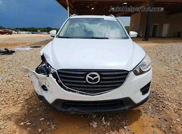 JM3KE2BY4G0775718 2016 MAZDA CX-5 White Դիմացի տեսք