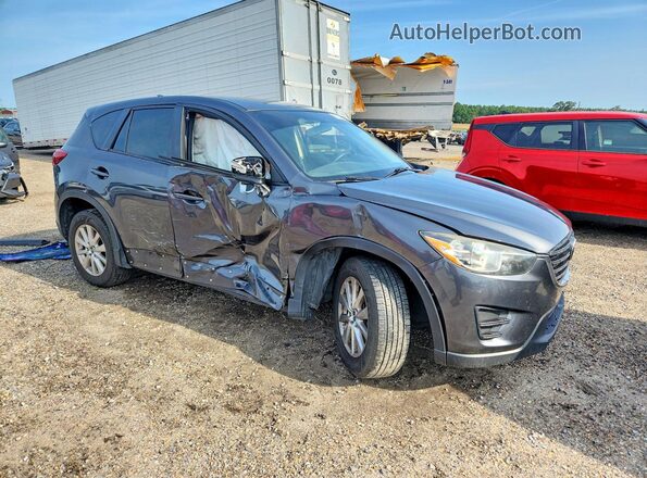 JM3KE2BY6G0767345 2016 MAZDA CX-5 Серый Передняя правая четверть