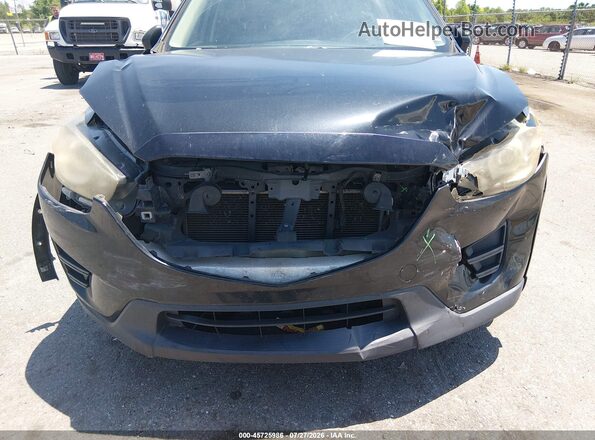 JM3KE2BY7G0654052 2016 MAZDA CX-5 Black Դիմացի տեսք
