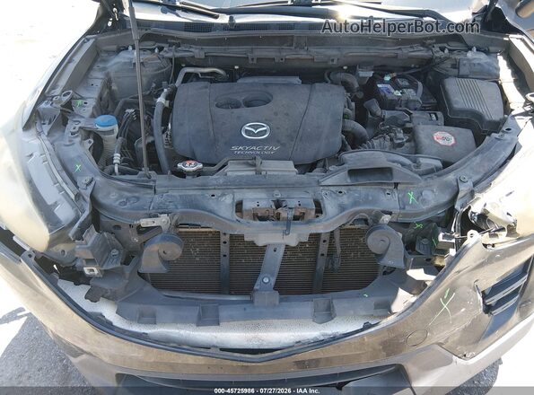JM3KE2BY7G0654052 2016 MAZDA CX-5 Black Հետևի տեսք