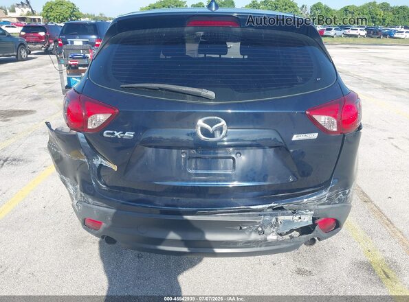 JM3KE2BY7G0876395 2016 MAZDA CX-5 Blue Widok z przodu