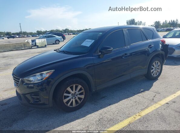 JM3KE2BY7G0876395 2016 MAZDA CX-5 Blue Przód lewy