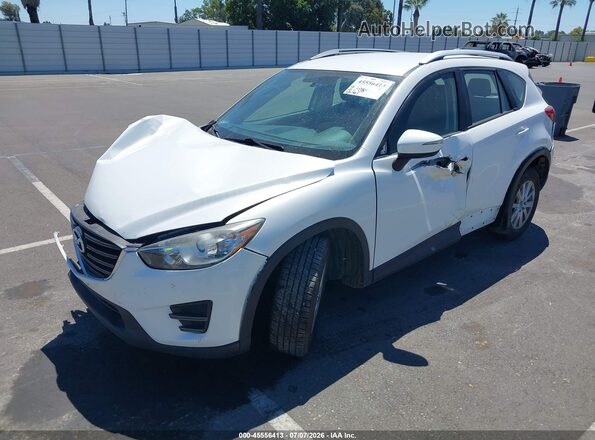 JM3KE2BY8G0833104 2016 MAZDA CX-5 Белый Передняя левая четверть