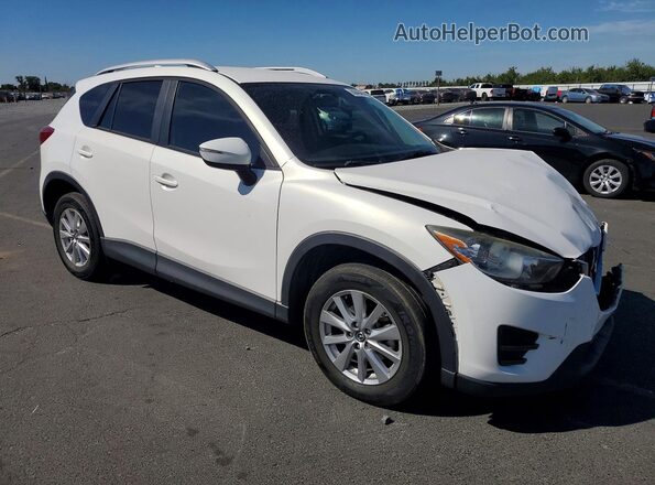 JM3KE2BY8G0900221 2016 MAZDA CX-5 Белый Передняя правая четверть