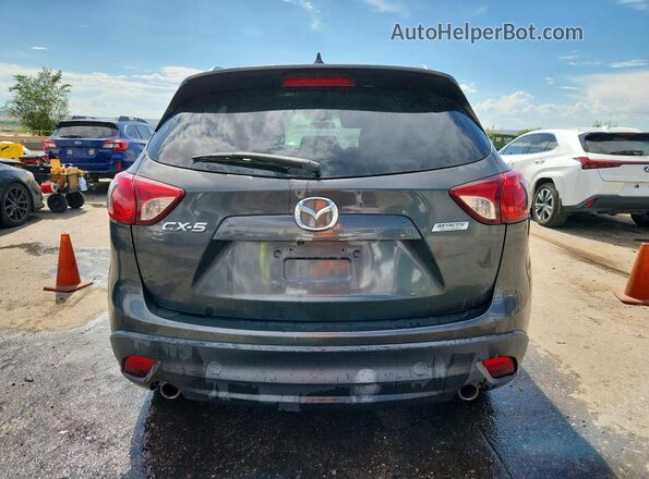 JM3KE2CY0G0676215 2016 MAZDA CX-5 Gray Rear view