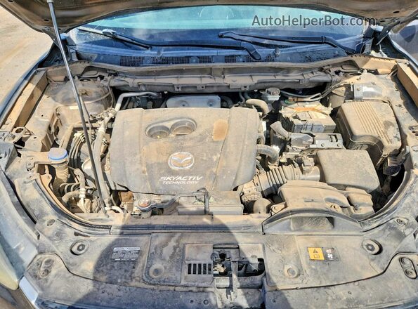 JM3KE2CY0G0676215 2016 MAZDA CX-5 Gray Rear interior view