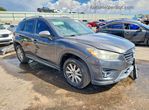 JM3KE2CY0G0676215 2016 MAZDA CX-5 Gray Front right