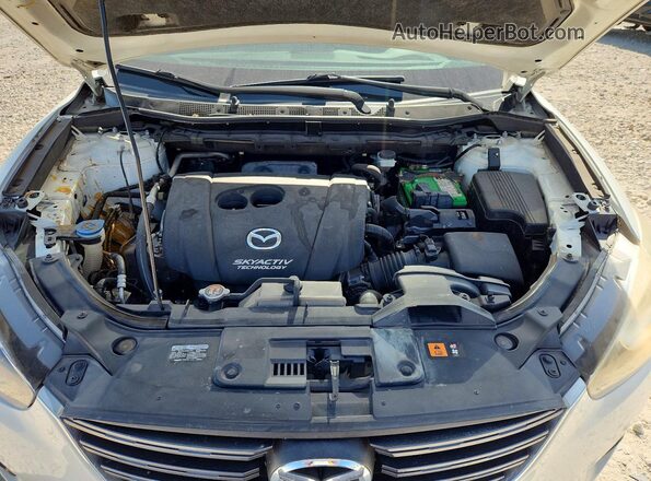 JM3KE2CY0G0758669 2016 MAZDA CX-5 White Widok komory silnika