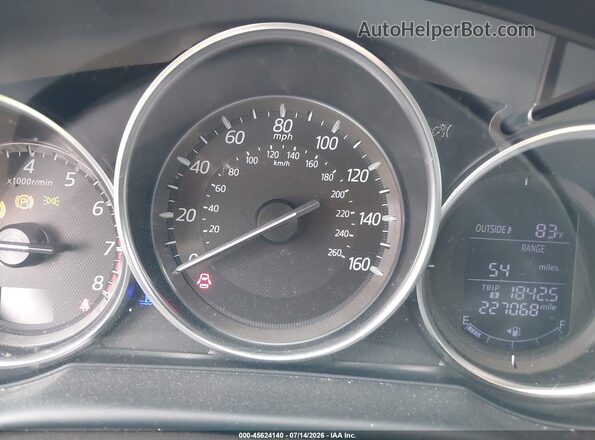 JM3KE2CY0G0829305 2016 MAZDA CX-5 Gray Հետևի նստատեղերի տեսք