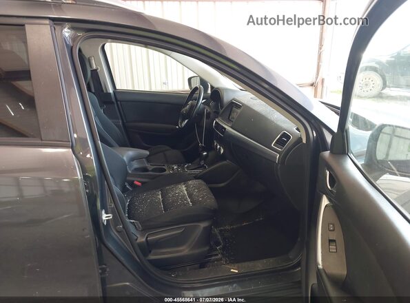 JM3KE2CY1G0629906 2016 MAZDA CX-5 Gray Vista interior delantera