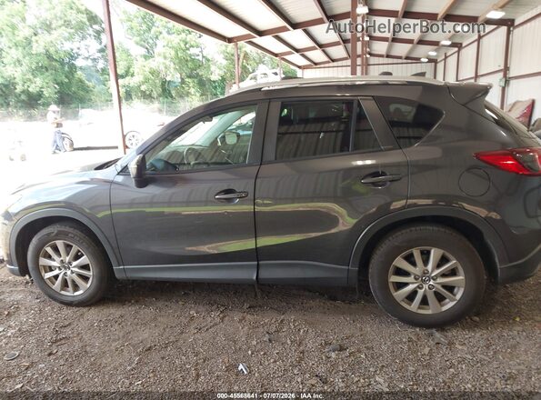 JM3KE2CY1G0629906 2016 MAZDA CX-5 Gray Vista interior de 360 grados