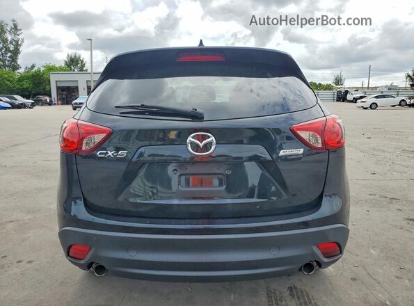 JM3KE2CY1G0725468 2016 MAZDA CX-5 Black Widok z tyłu