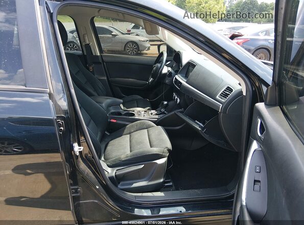 JM3KE2CY1G0726474 2016 MAZDA CX-5 Черный Вид салона спереди