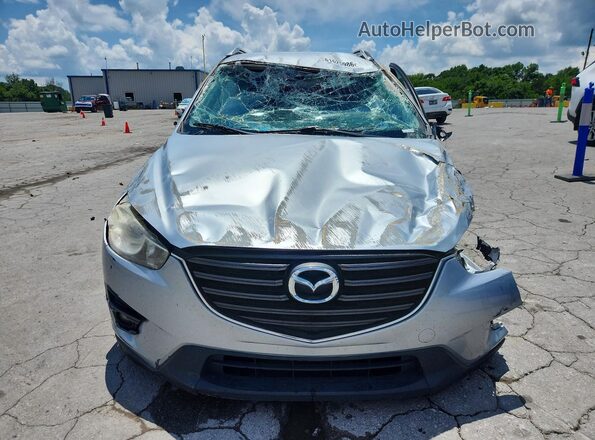 JM3KE2CY2G0610894 2016 MAZDA CX-5 Silver Front view
