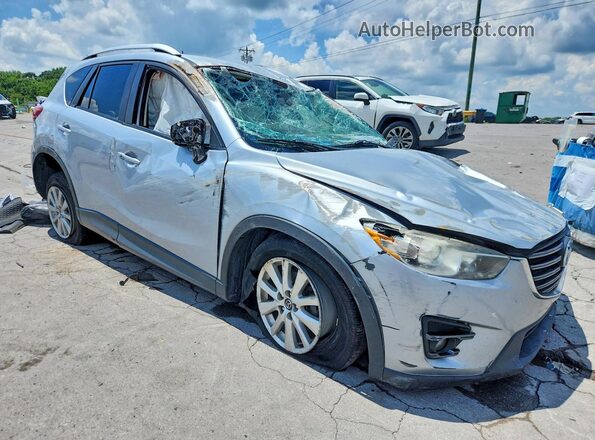 JM3KE2CY2G0610894 2016 MAZDA CX-5 Silver Front right