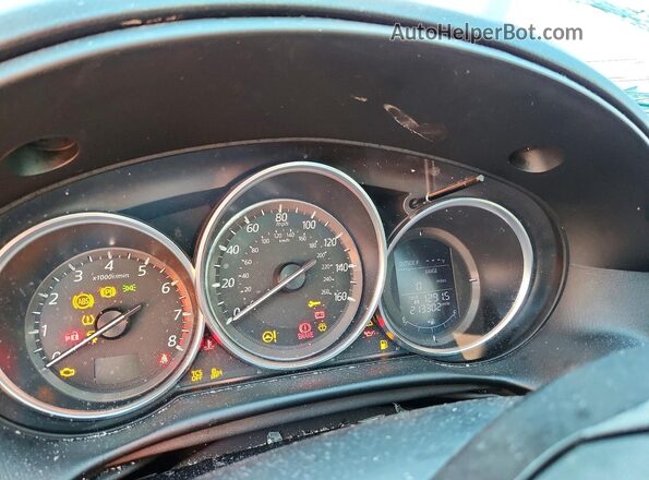 JM3KE2CY2G0610894 2016 MAZDA CX-5 Silver Instrument cluster view
