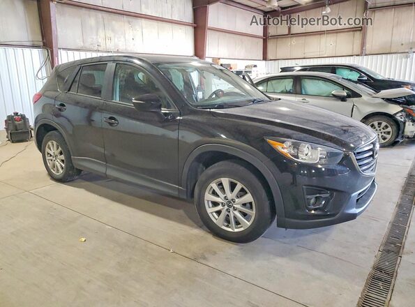 JM3KE2CY2G0703382 2016 MAZDA CX-5 Черный Передняя правая четверть