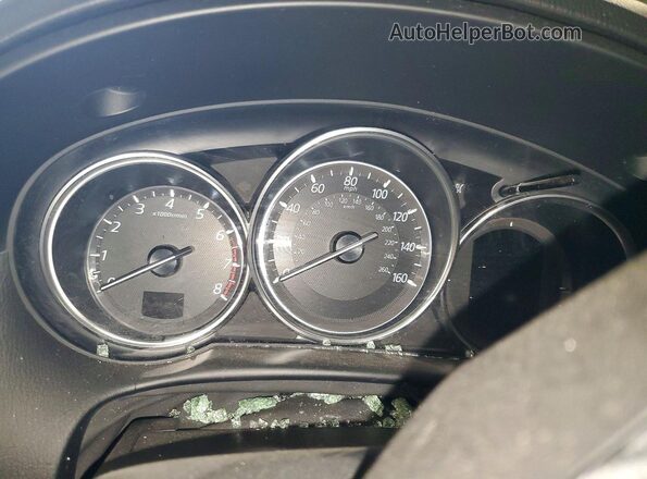 JM3KE2CY2G0703382 2016 MAZDA CX-5 Черный Вид щитка приборов