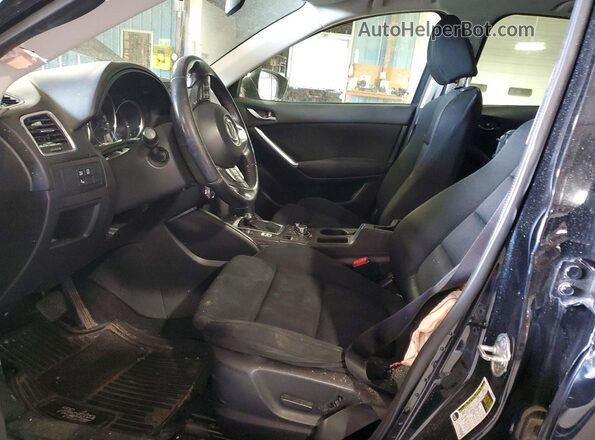 JM3KE2CY2G0703382 2016 MAZDA CX-5 Черный Вид салона спереди