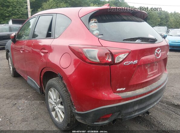 JM3KE2CY2G0791043 2016 MAZDA CX-5 Red Rear left
