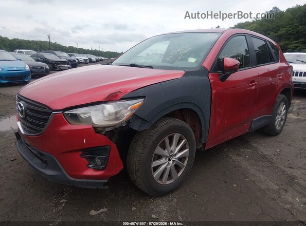 JM3KE2CY2G0791043 2016 MAZDA CX-5 Red Front left