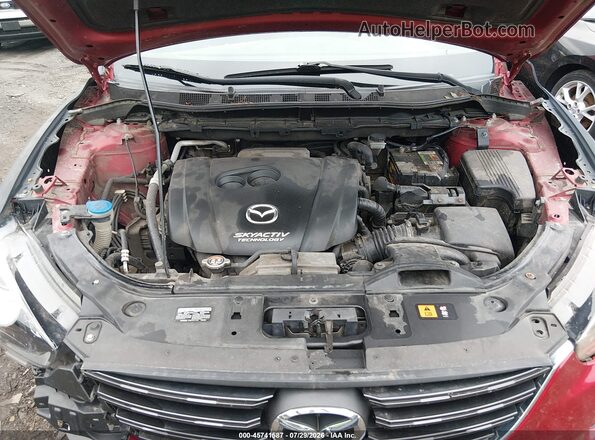 JM3KE2CY2G0791043 2016 MAZDA CX-5 Red Rear view