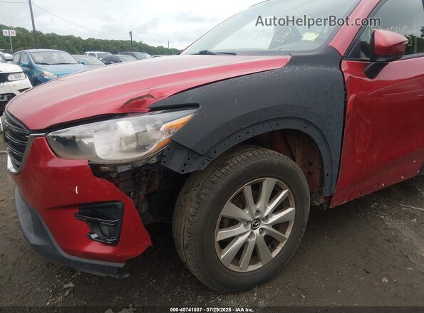 JM3KE2CY2G0791043 2016 MAZDA CX-5 Red Front view