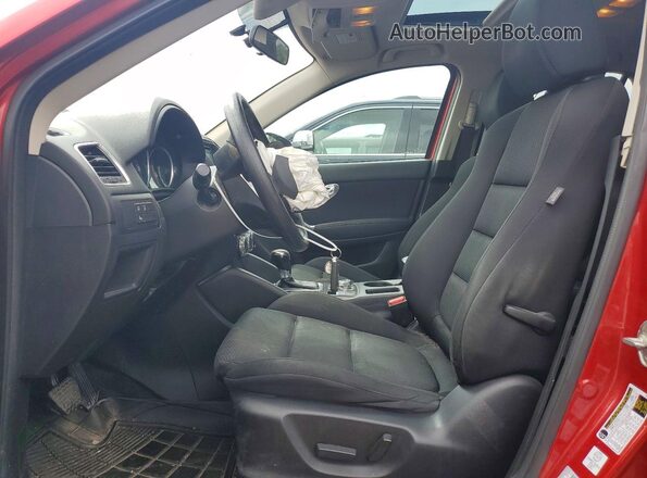 JM3KE2CY2G0891787 2016 MAZDA CX-5 Red Widok wnętrza z przodu