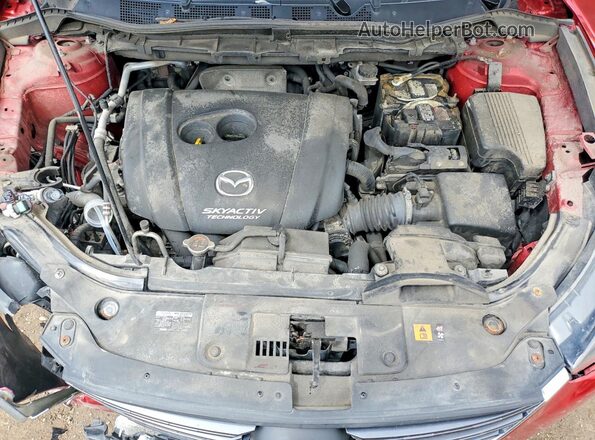 JM3KE2CY2G0891787 2016 MAZDA CX-5 Red Widok komory silnika