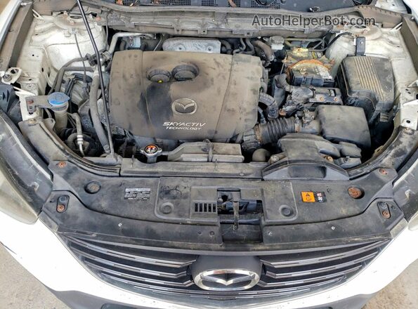 JM3KE2CY3G0620088 2016 MAZDA CX-5 White Widok komory silnika