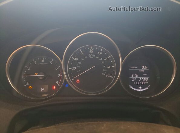 JM3KE2CY3G0620088 2016 MAZDA CX-5 White Widok zestawu wskaźników