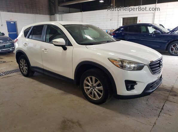 JM3KE2CY3G0620088 2016 MAZDA CX-5 White Przód prawy