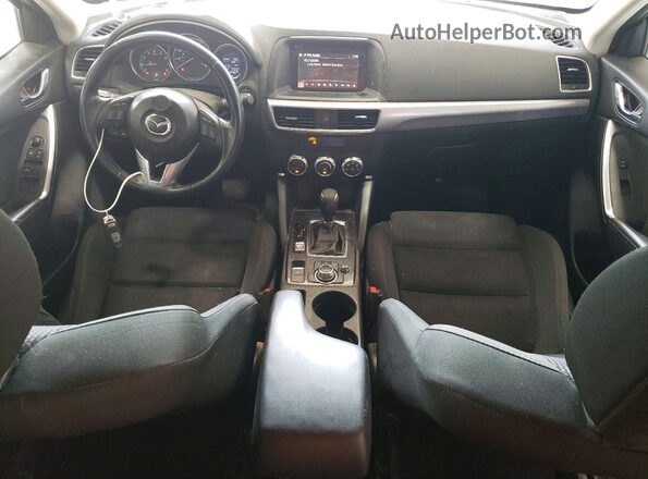 JM3KE2CY3G0620088 2016 MAZDA CX-5 White Widok deski rozdzielczej