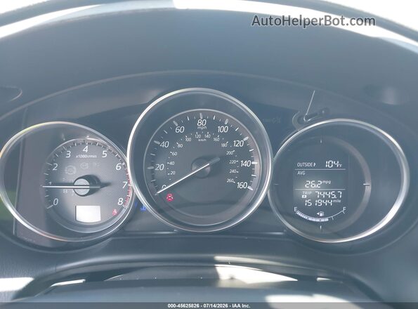 JM3KE2CY3G0629194 2016 MAZDA CX-5 Blue Հետևի նստատեղերի տեսք