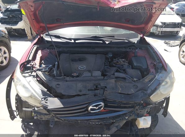 JM3KE2CY3G0692232 2016 MAZDA CX-5 Maroon Widok z tyłu