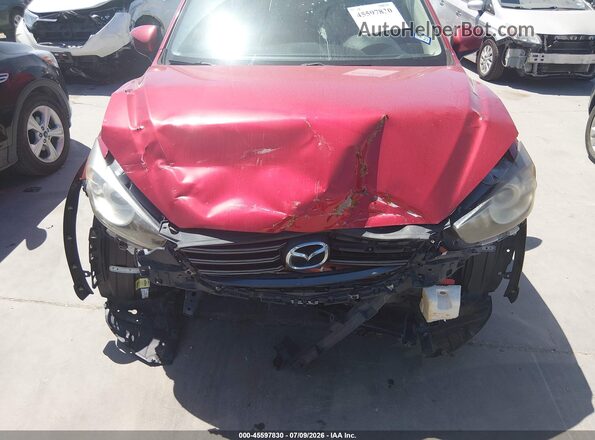 JM3KE2CY3G0692232 2016 MAZDA CX-5 Maroon Widok wnętrza z tyłu