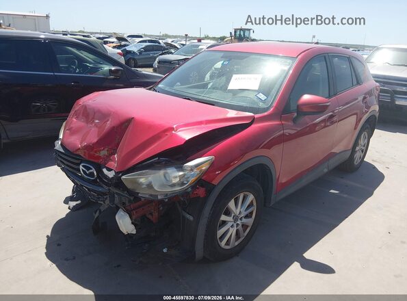JM3KE2CY3G0692232 2016 MAZDA CX-5 Maroon Przód lewy