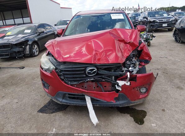 JM3KE2CY3G0749576 2016 MAZDA CX-5 Red Widok z przodu