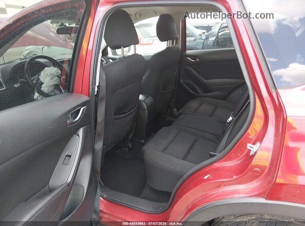 JM3KE2CY3G0749576 2016 MAZDA CX-5 Red Widok naklejki z numerem VIN