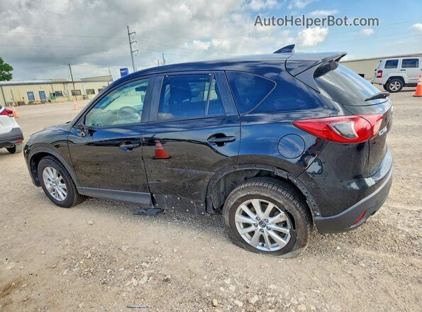 JM3KE2CY4G0606927 2016 MAZDA CX-5 Black Հետևի ձախ