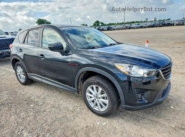 JM3KE2CY4G0606927 2016 MAZDA CX-5 Black Առջևի աջ