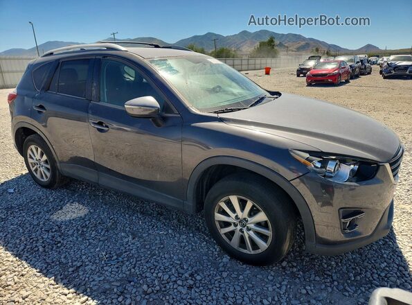 JM3KE2CY5G0658972 2016 MAZDA CX-5 Gray Delantero derecho