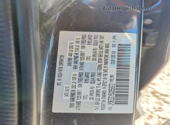 JM3KE2CY5G0658972 2016 MAZDA CX-5 Gray Vista del compartimento del motor