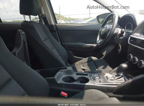 JM3KE2CY5G0701299 2016 MAZDA CX-5 Gray Widok wnętrza z przodu