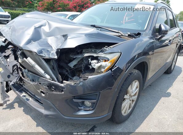 JM3KE2CY5G0701299 2016 MAZDA CX-5 Gray Widok z przodu