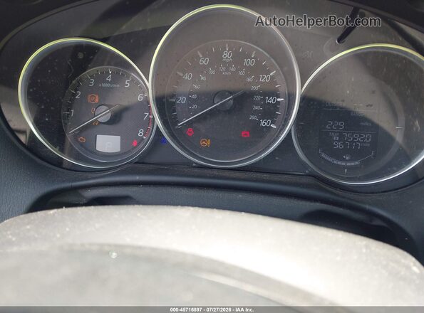 JM3KE2CY5G0701299 2016 MAZDA CX-5 Gray Widok tylnych siedzeń
