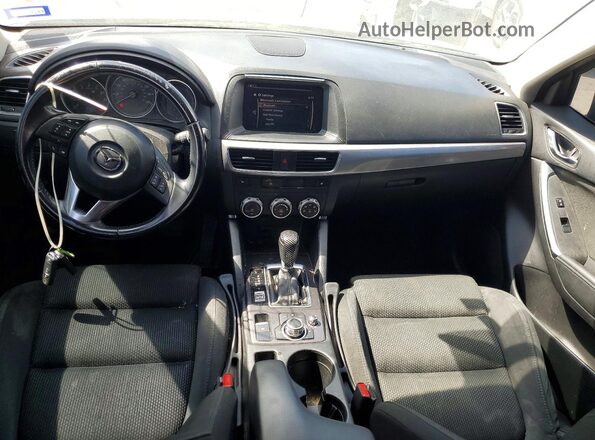 JM3KE2CY5G0859805 2016 MAZDA CX-5 Black Вид панелі приладів