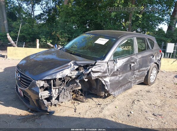 JM3KE2CY5G0921218 2016 MAZDA CX-5 Серый Вид спереди